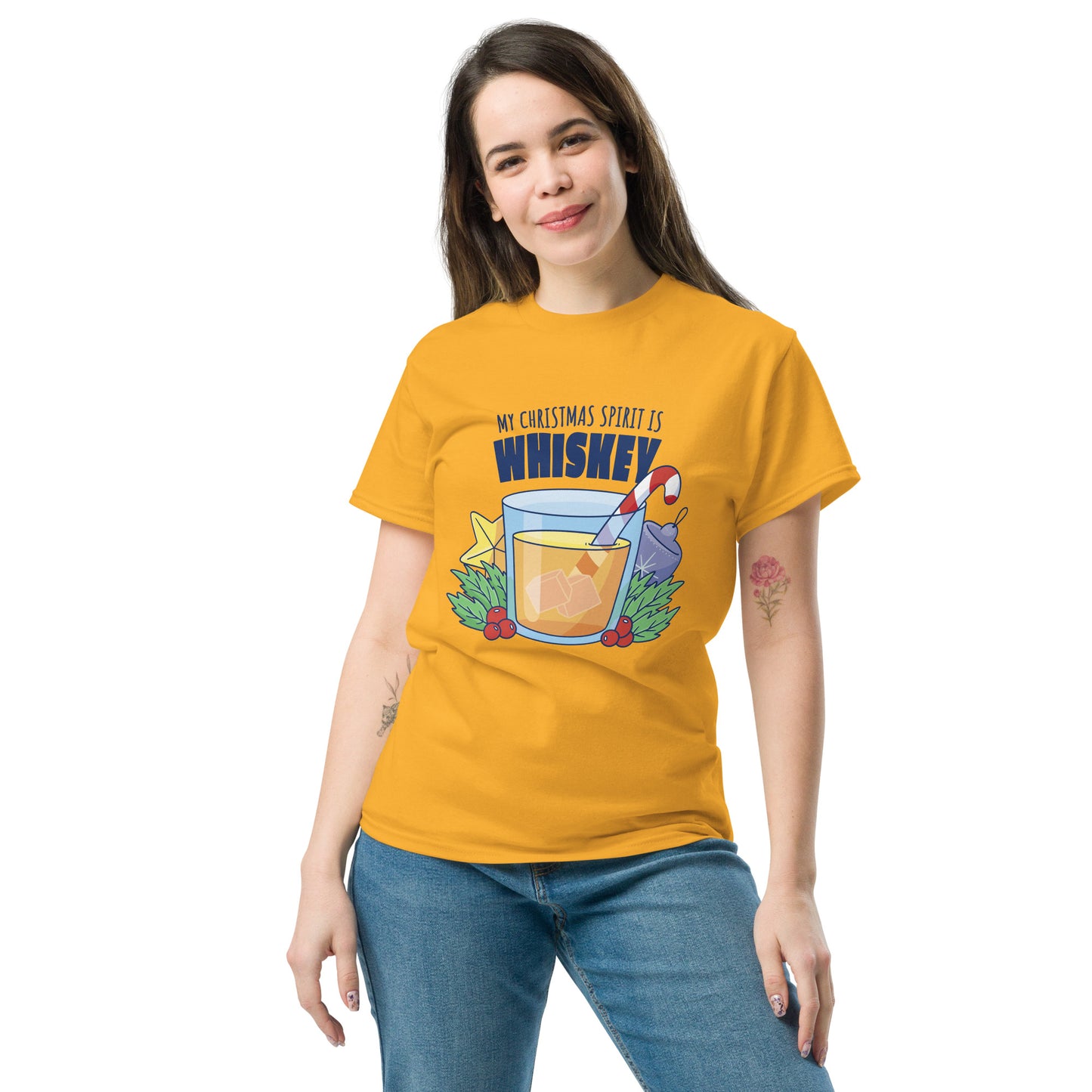 Christmas Whisky Drink  T-Shirt