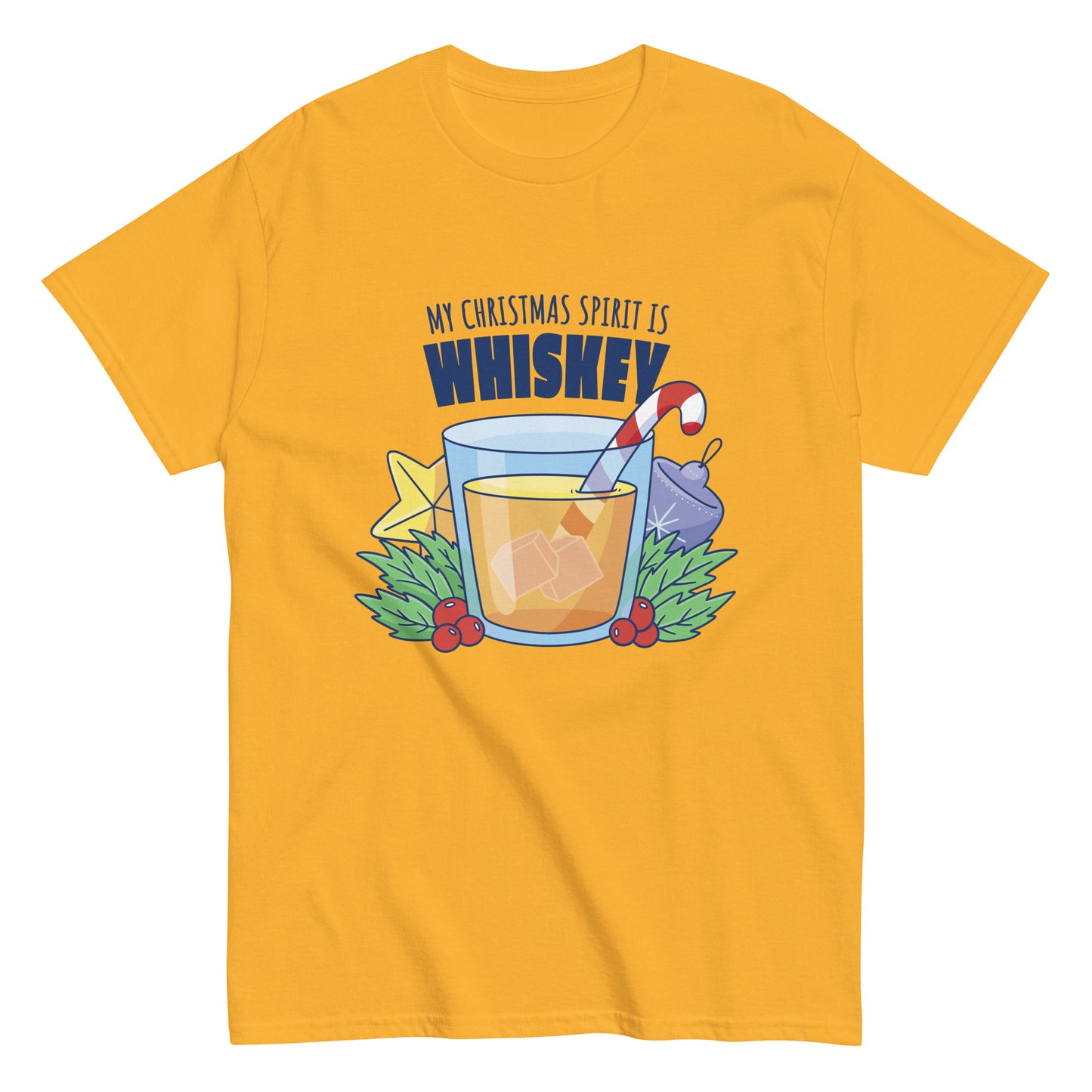 Christmas Whisky Drink  T-Shirt