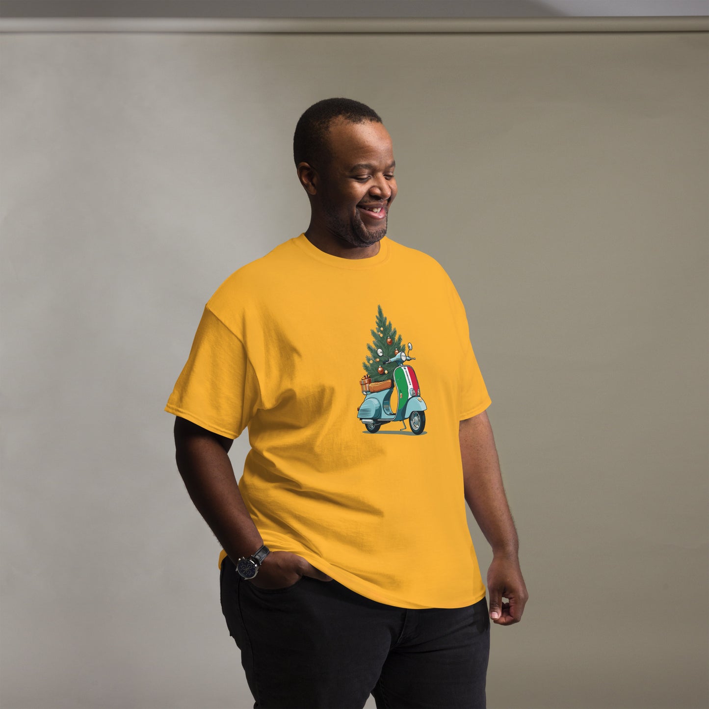 Scooter Christmas Tree  T-Shirt