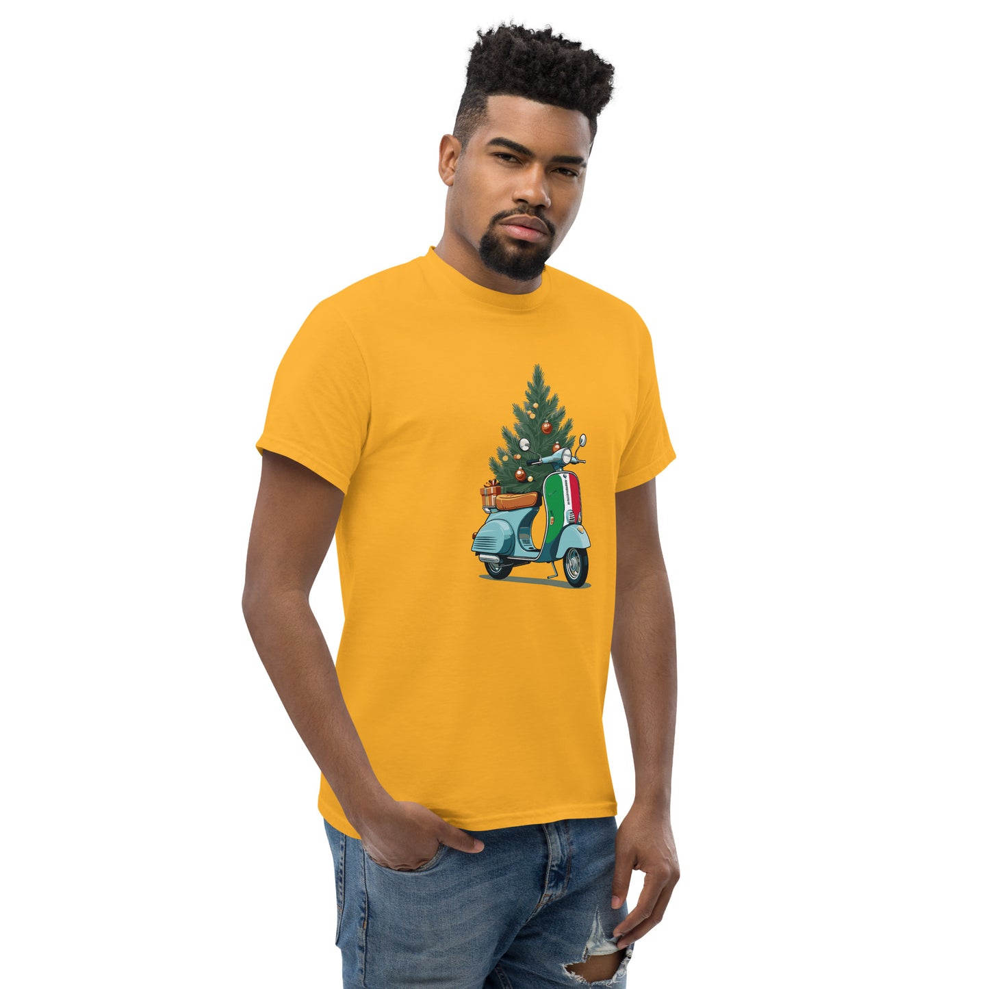 Scooter Christmas Tree  T-Shirt