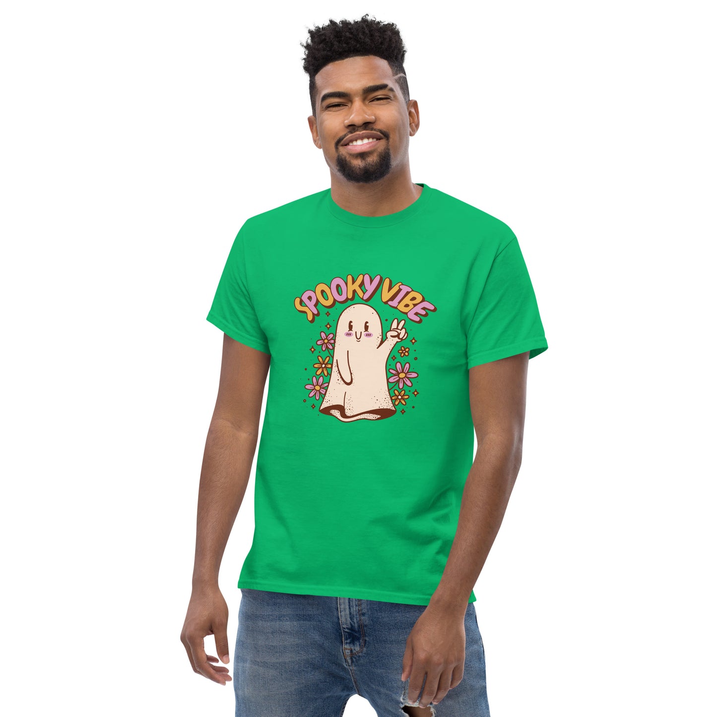 Spooky Vibe Cute Ghost T-Shirt