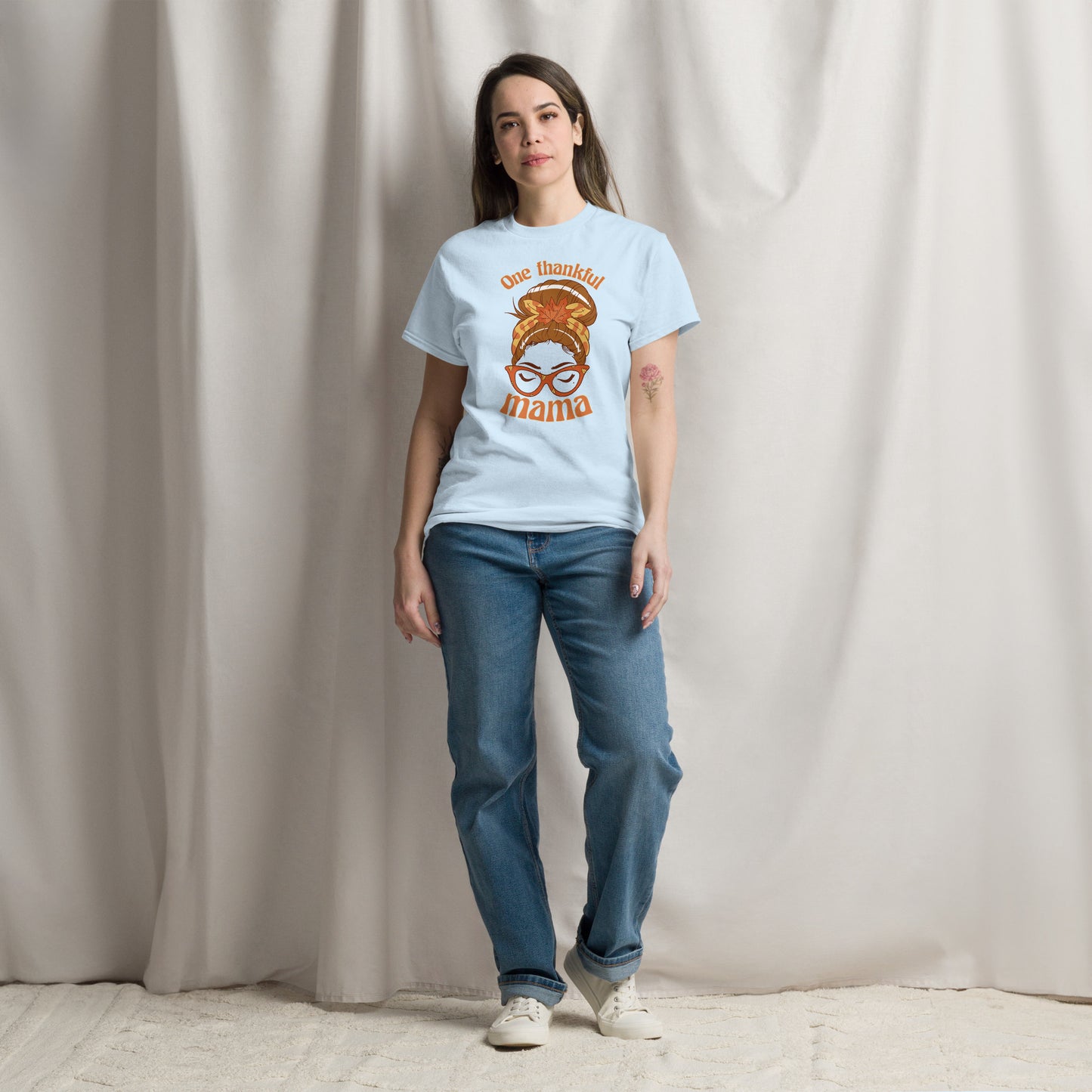 Autumn Thankful Mama T-Shirt