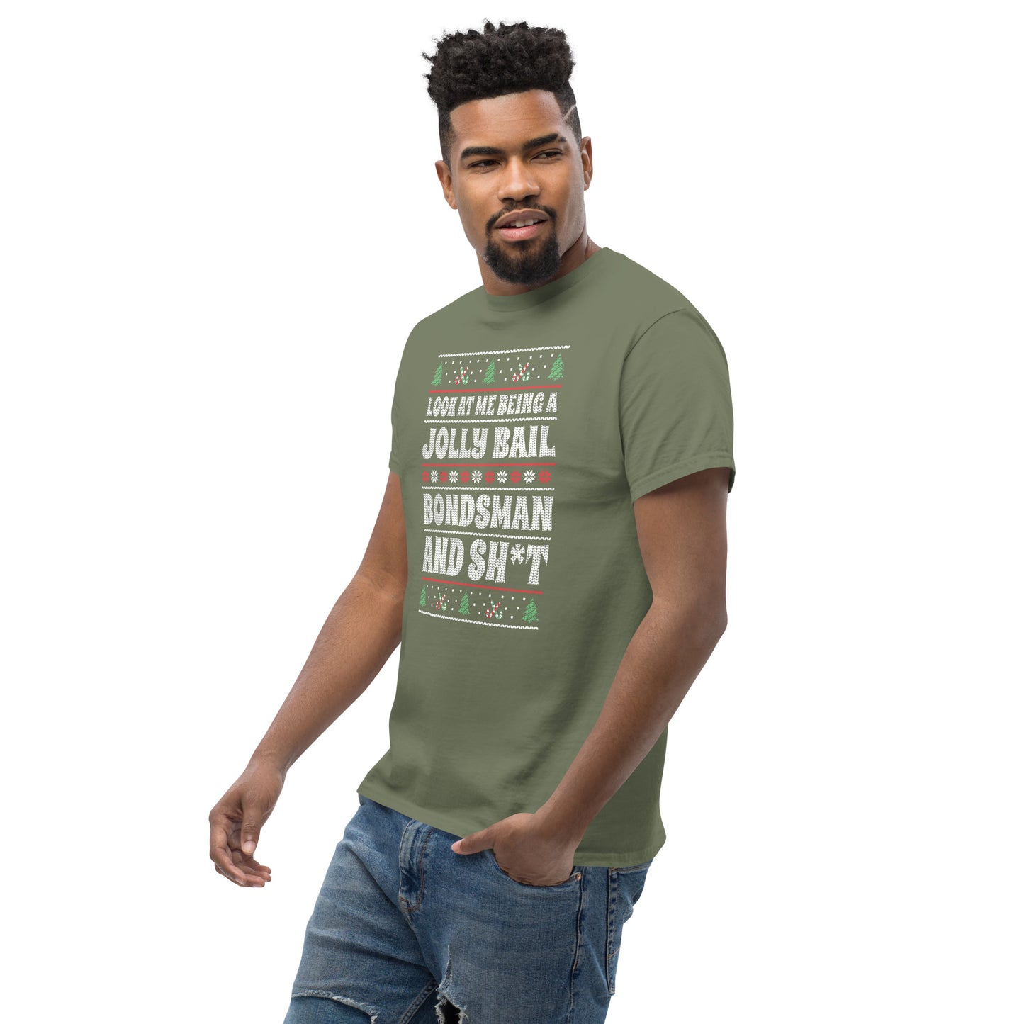 Funny Christmas Ugly Sweater  T-Shirt