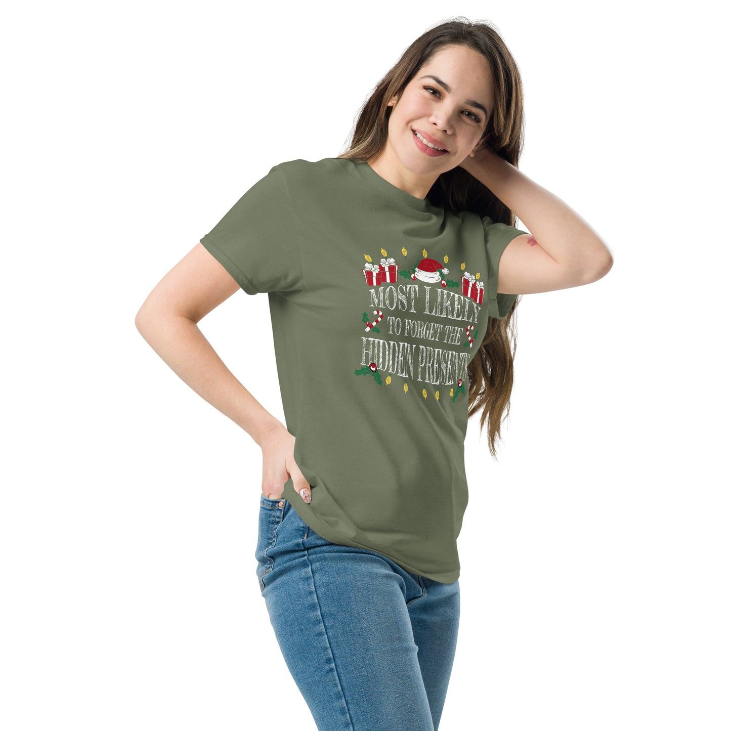 Hidden Presents Christmas Quote  T-Shirt