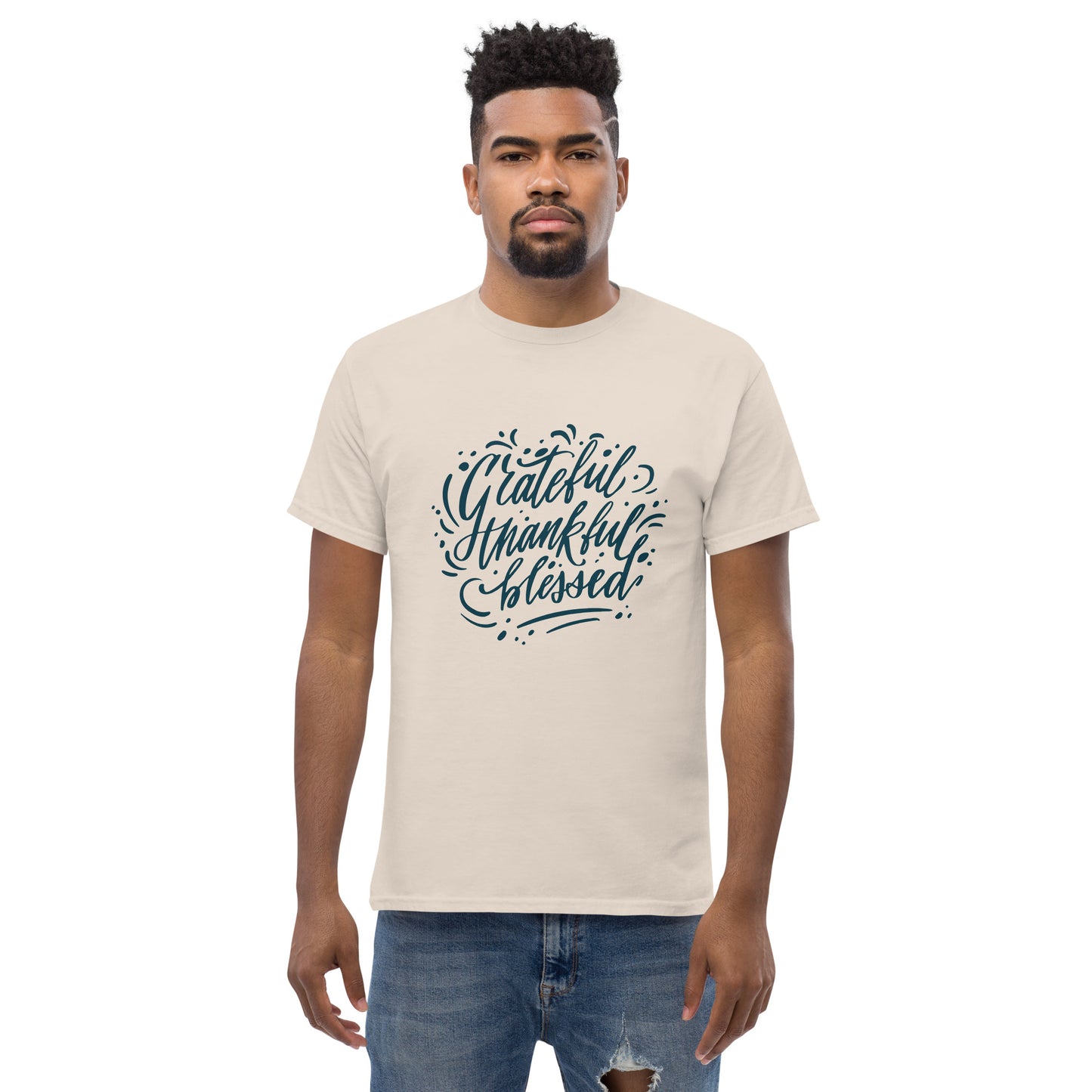 Thankful Lettering T-Shirt