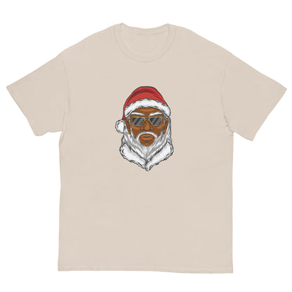 Black Santa Claus Christmas  T-Shirt