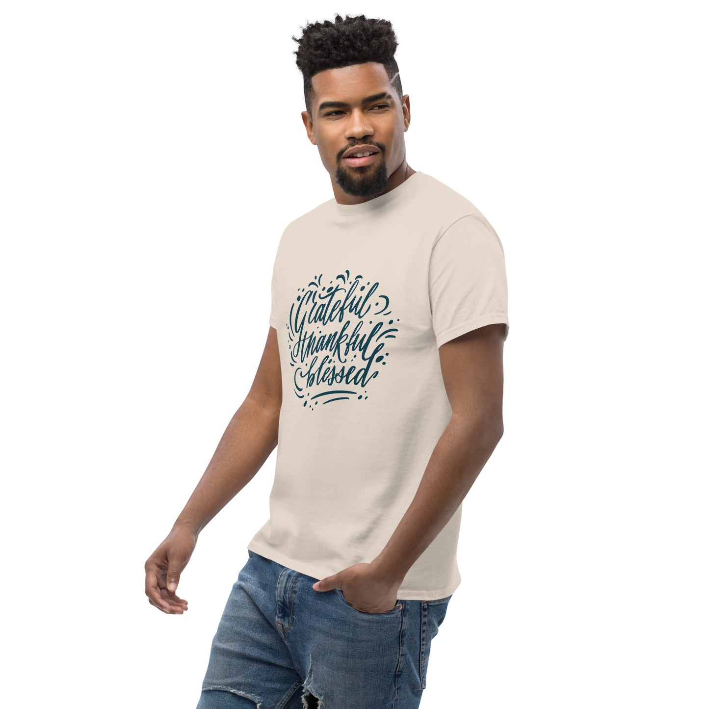 Thankful Lettering T-Shirt