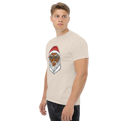 Black Santa Claus Christmas  T-Shirt