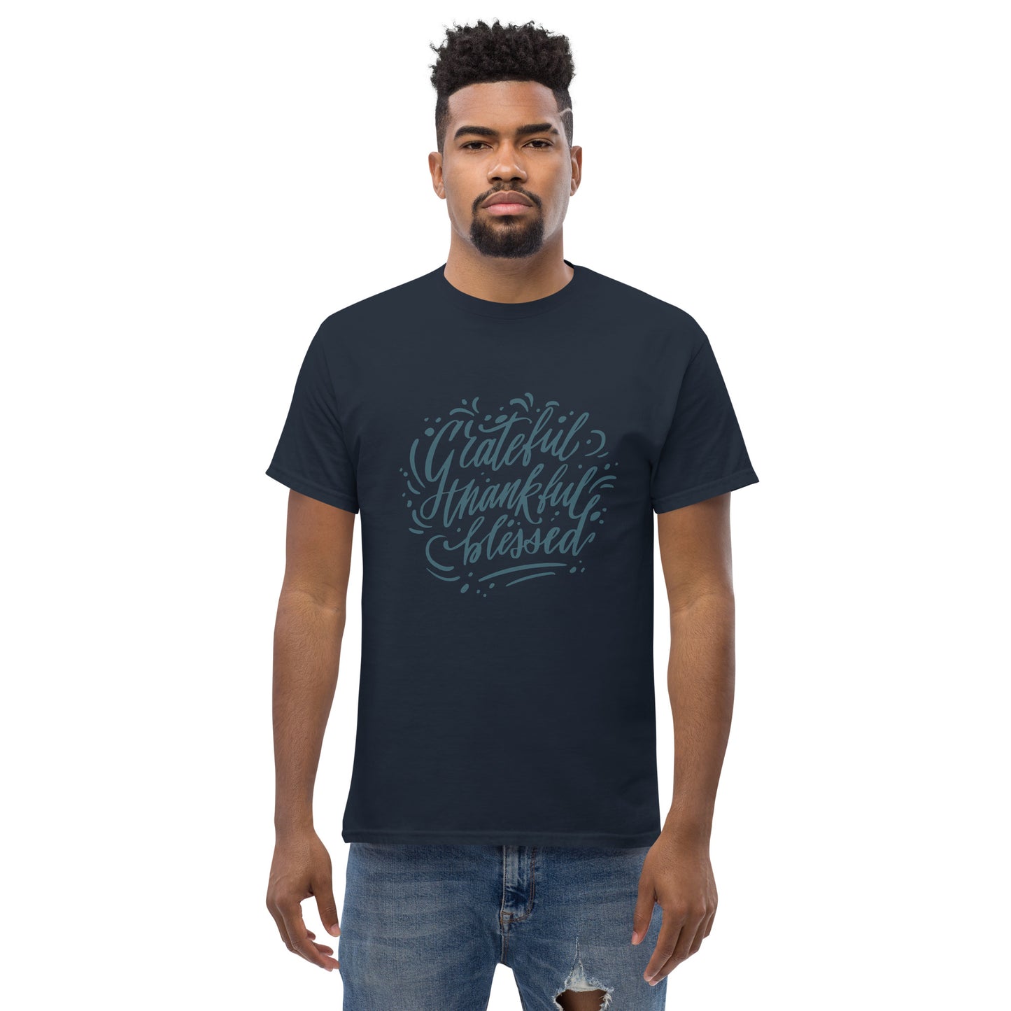 Thankful Lettering T-Shirt