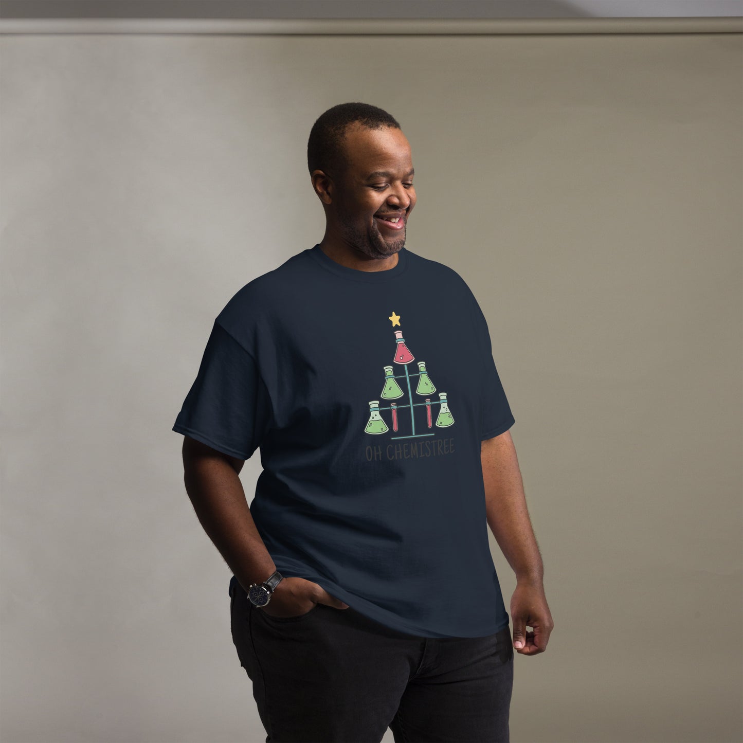 Chemistry Christmas Tree  T-Shirt