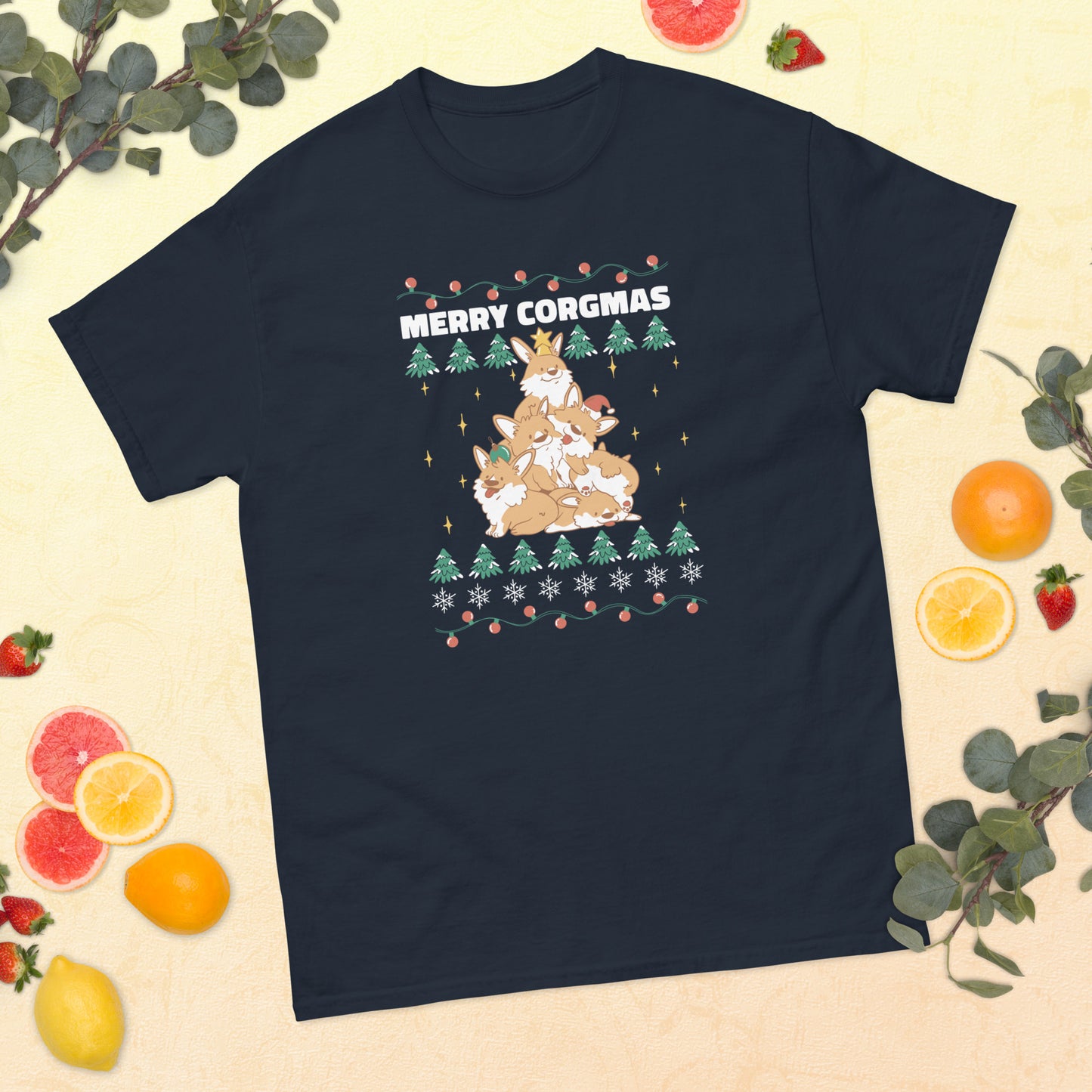 Corgi Christmas  T-Shirt