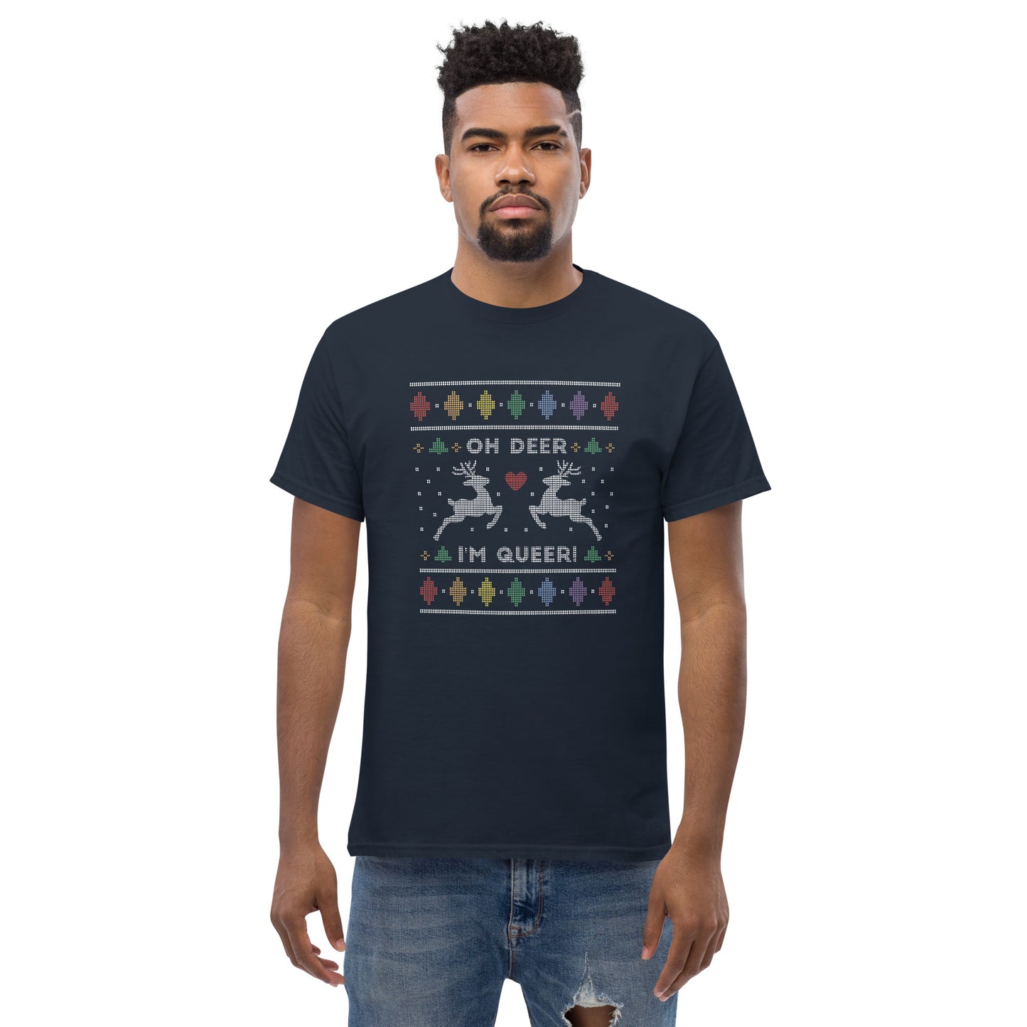 Queer Ugly Christmas Sweater  T-Shirt