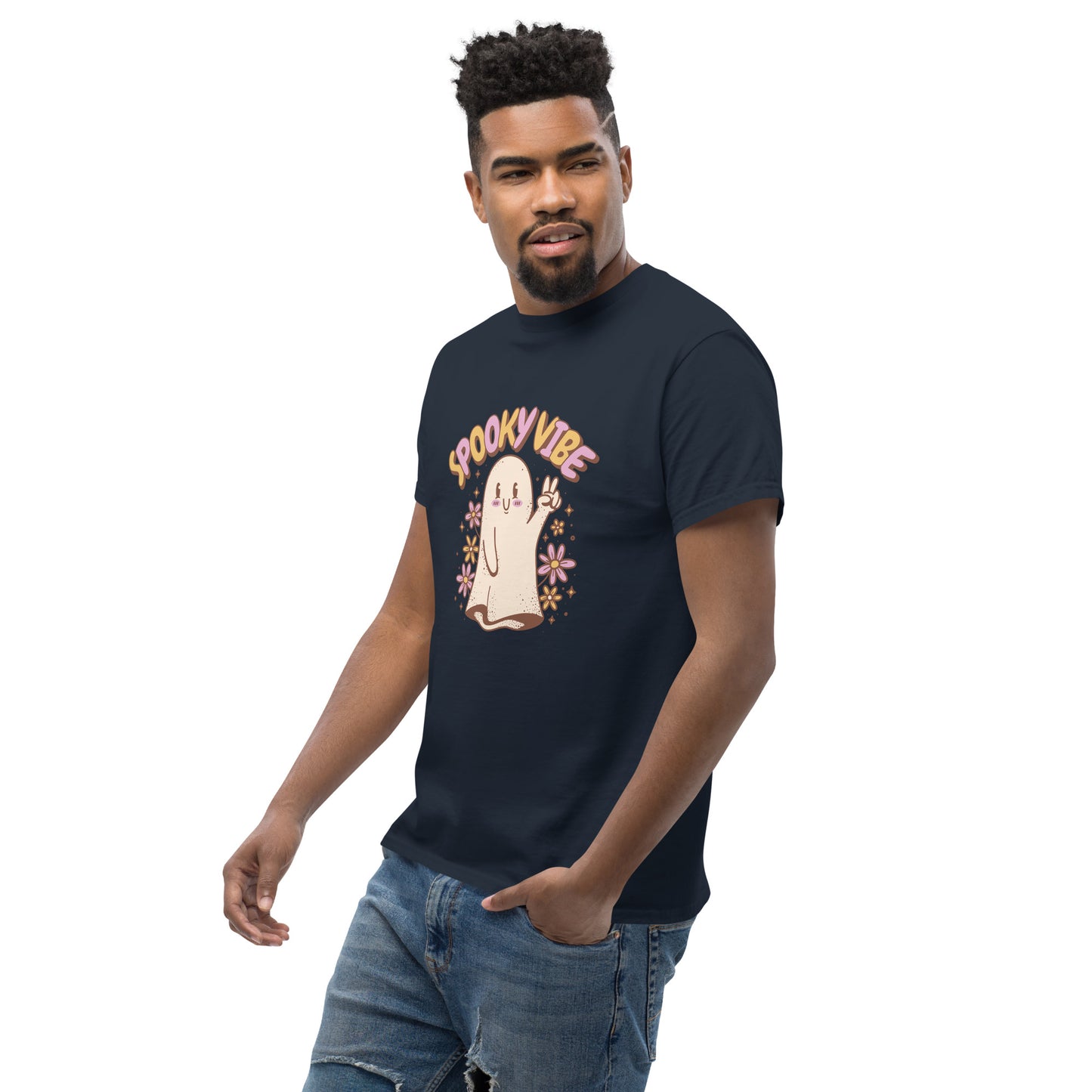 Spooky Vibe Cute Ghost T-Shirt