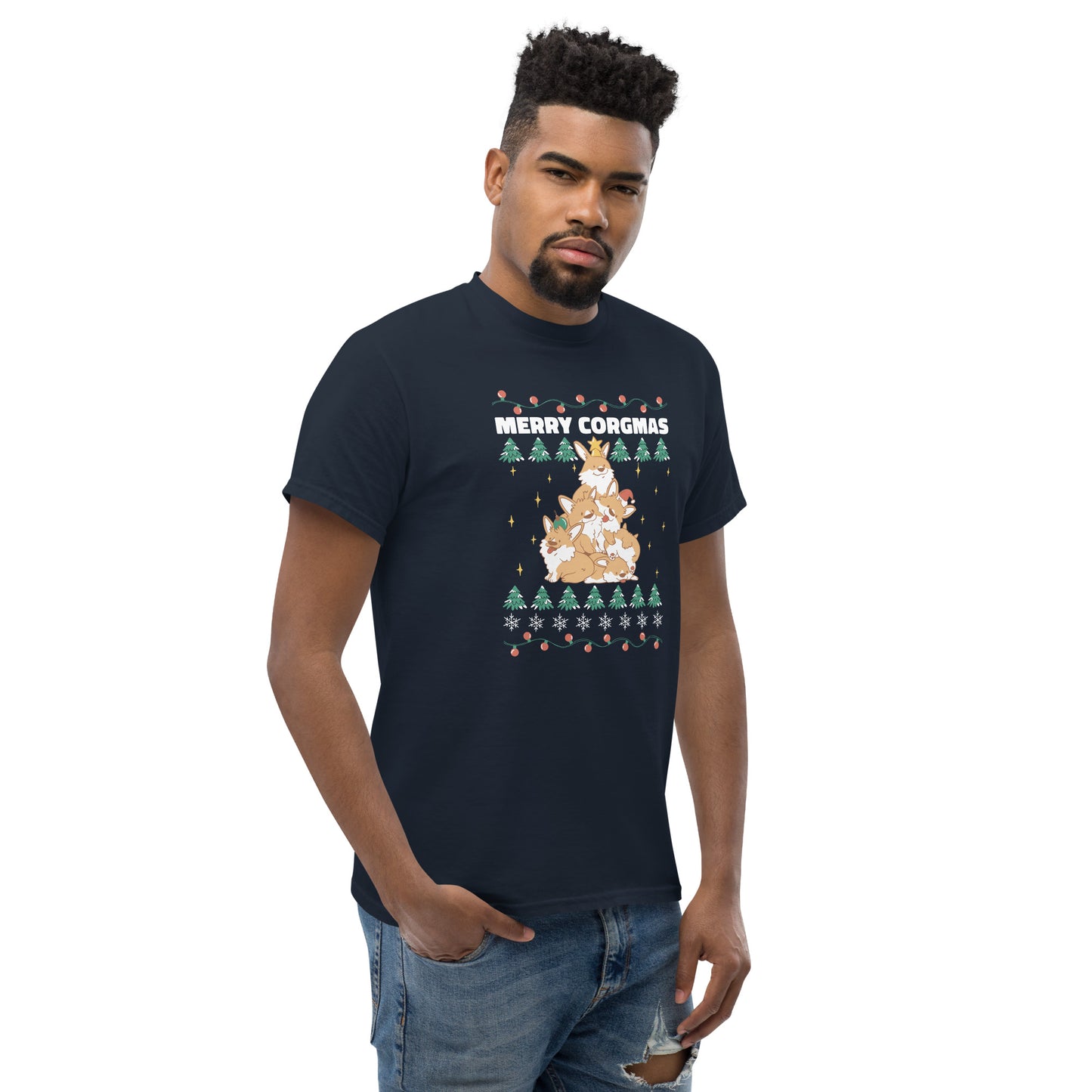 Corgi Christmas  T-Shirt