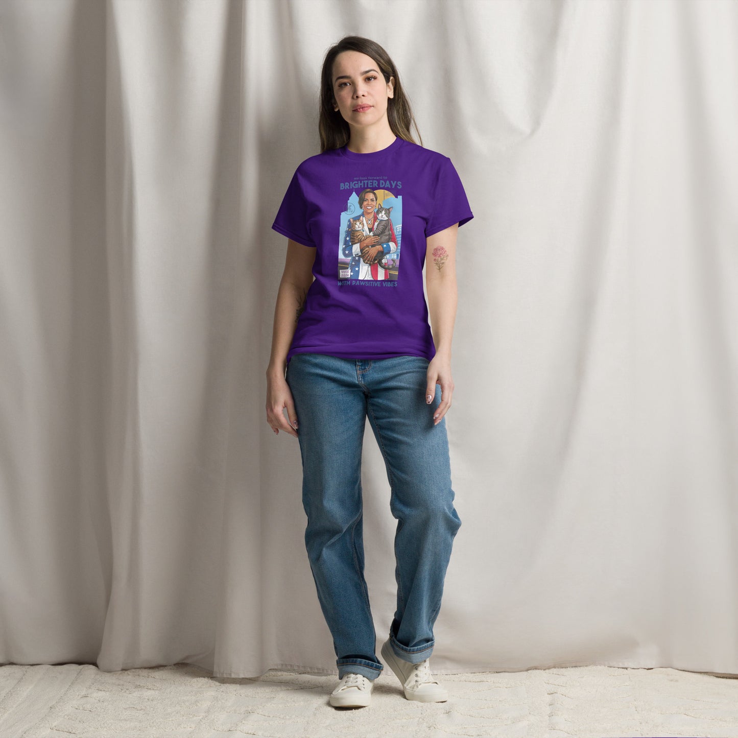 Kamala Harris Cat T-Shirt