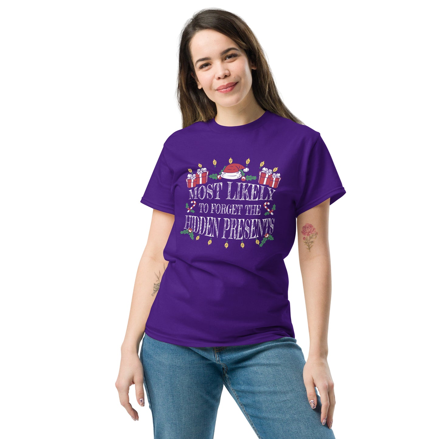 Hidden Presents Christmas Quote  T-Shirt