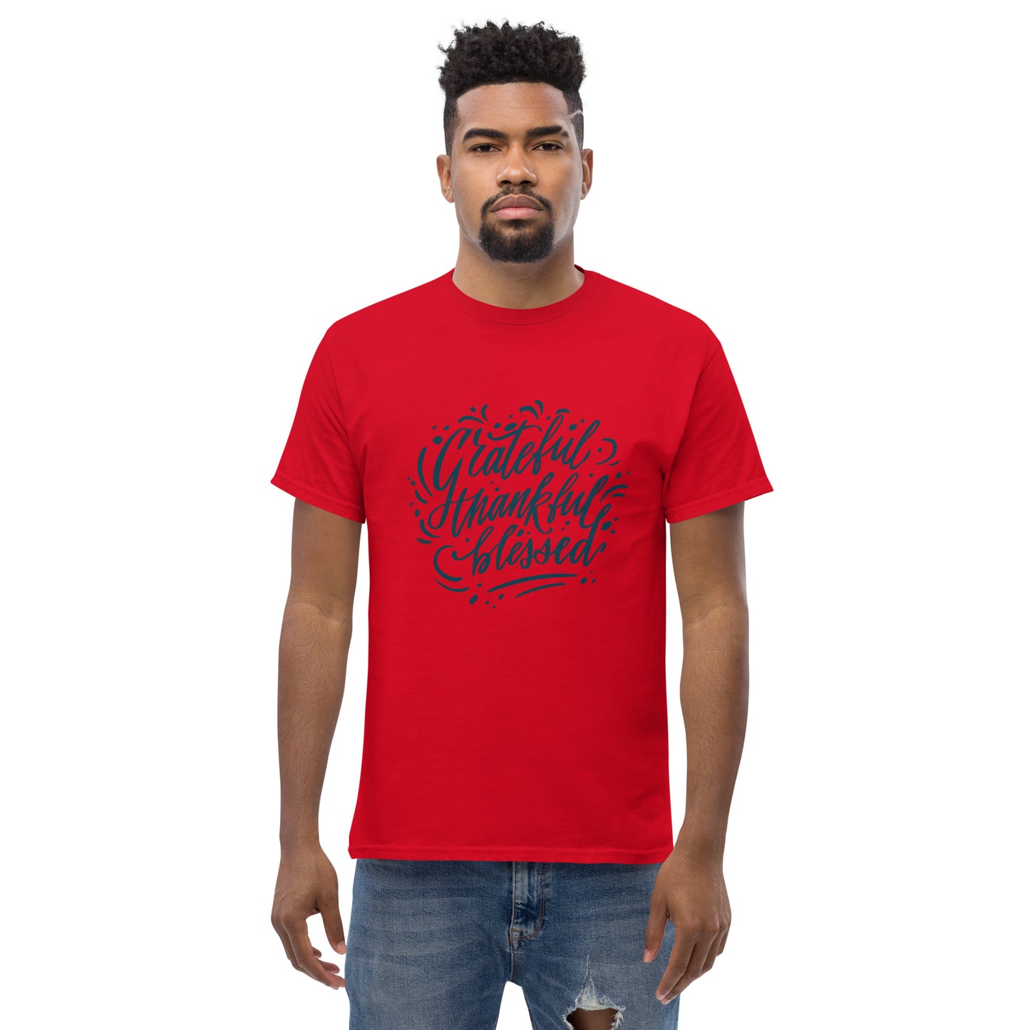 Thankful Lettering T-Shirt