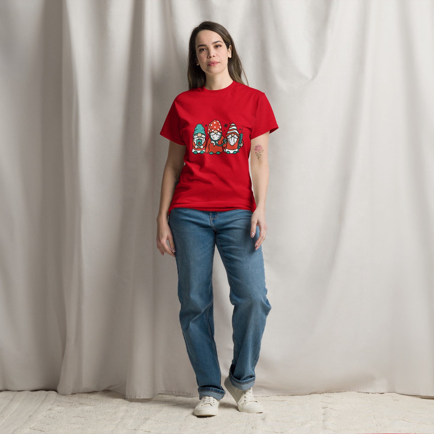 Christmas Nurse Gnomes  T-Shirt