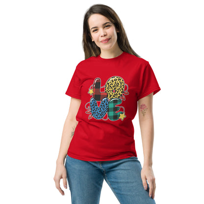 Love Quote Christmas Lights  T-Shirt