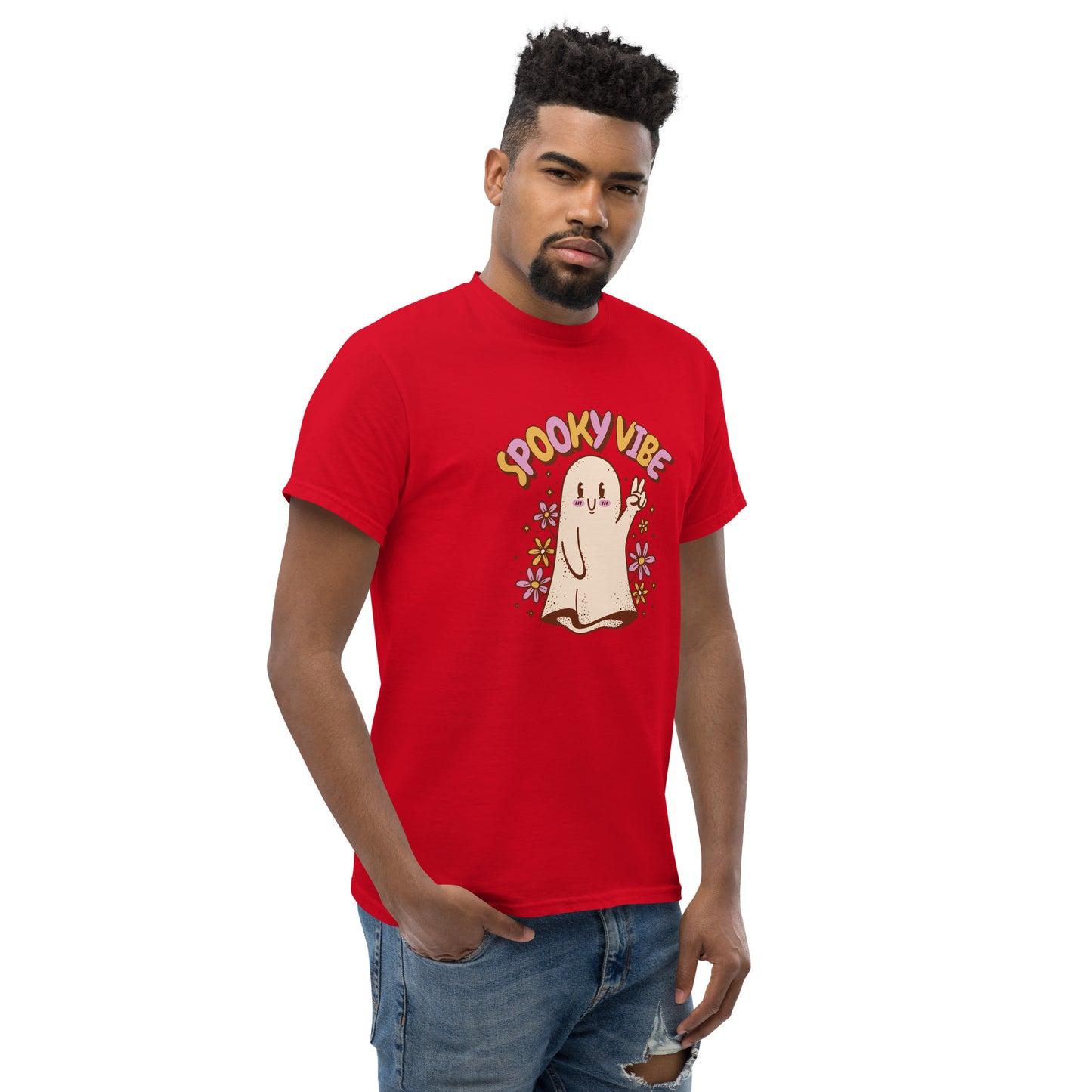 Spooky Vibe Cute Ghost T-Shirt