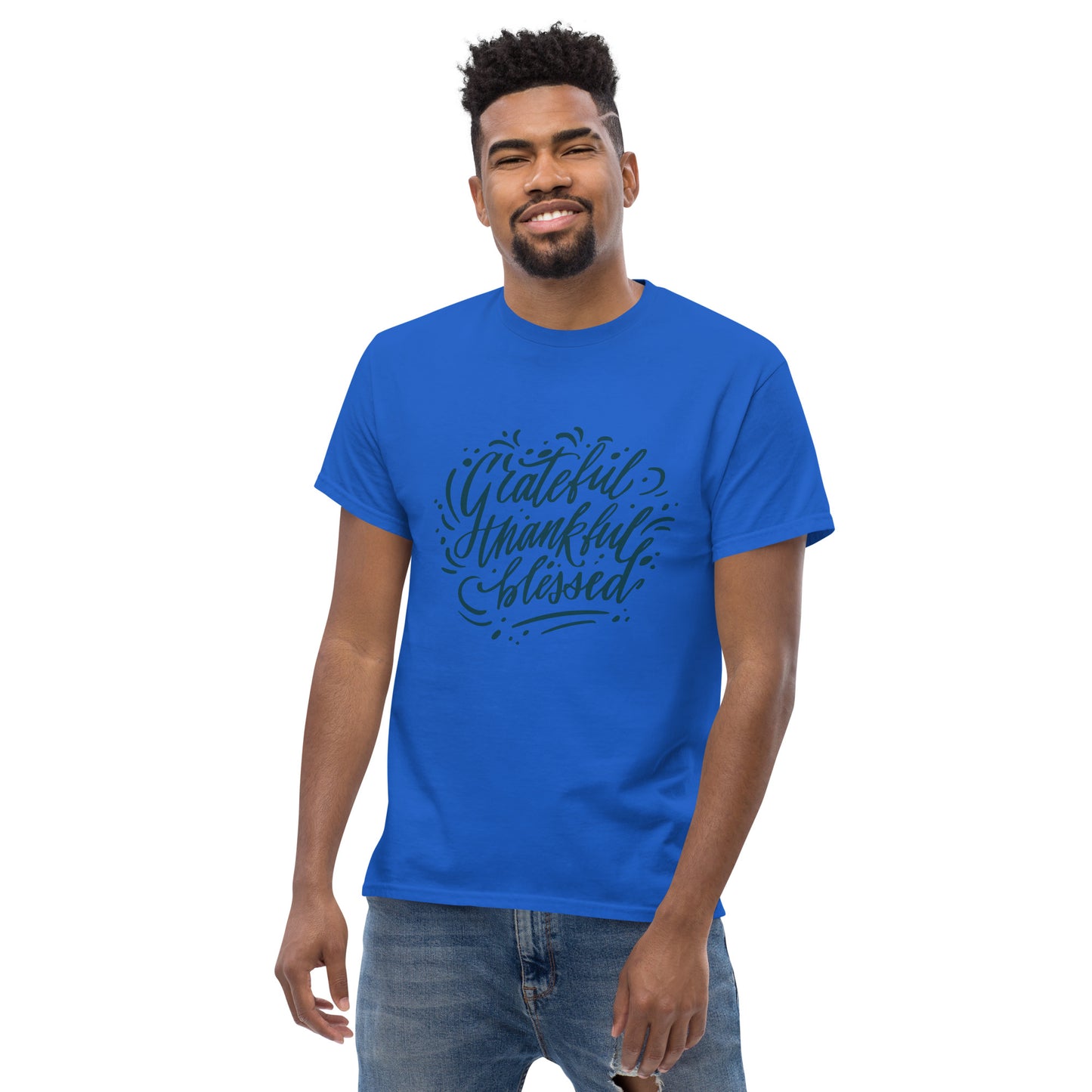 Thankful Lettering T-Shirt