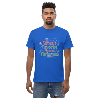 Christmas Nurse Lettering  T-Shirt