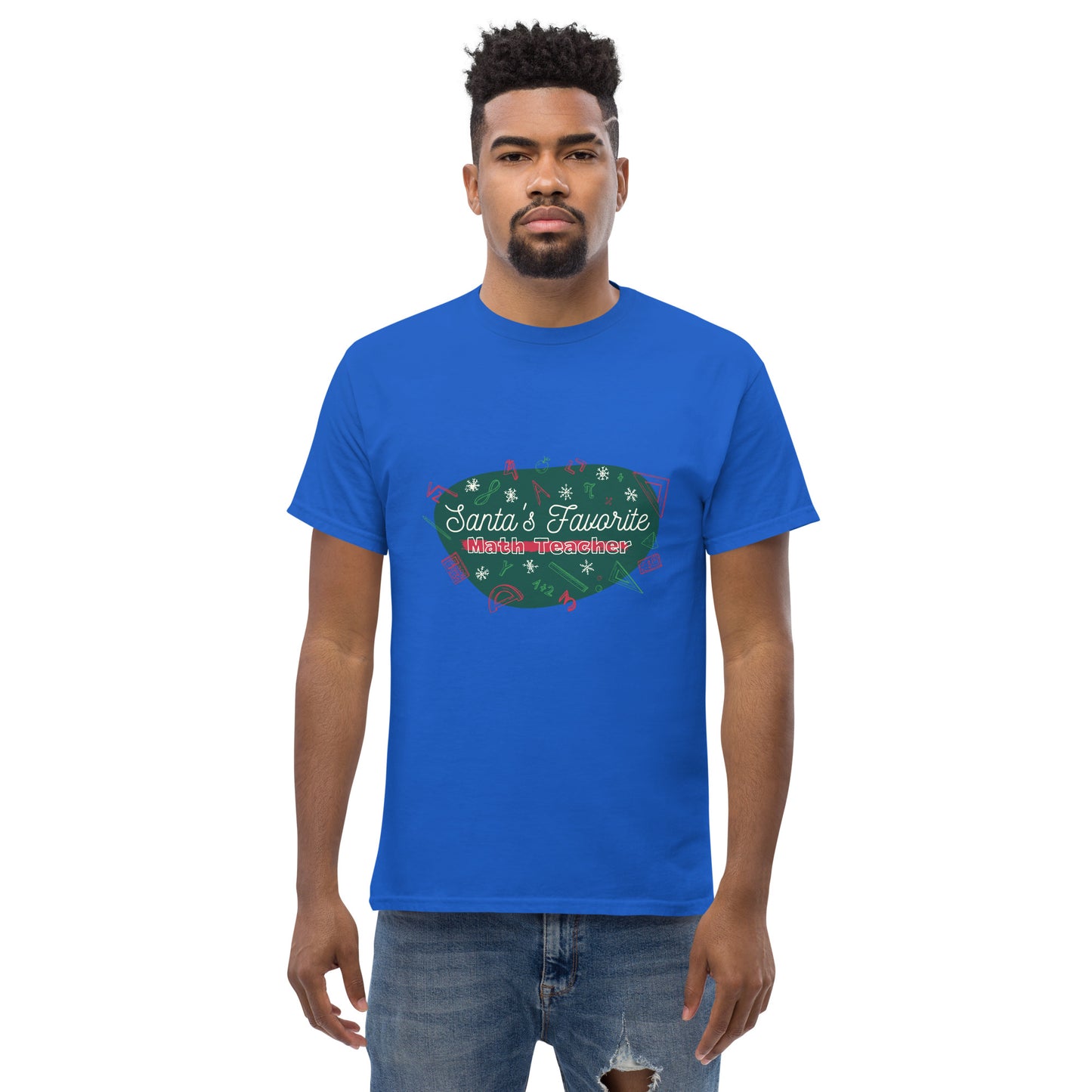 Santa S Favorite Math Teacher T-Shirt