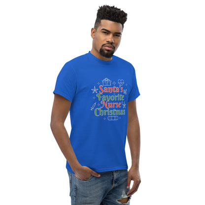 Christmas Nurse Lettering  T-Shirt