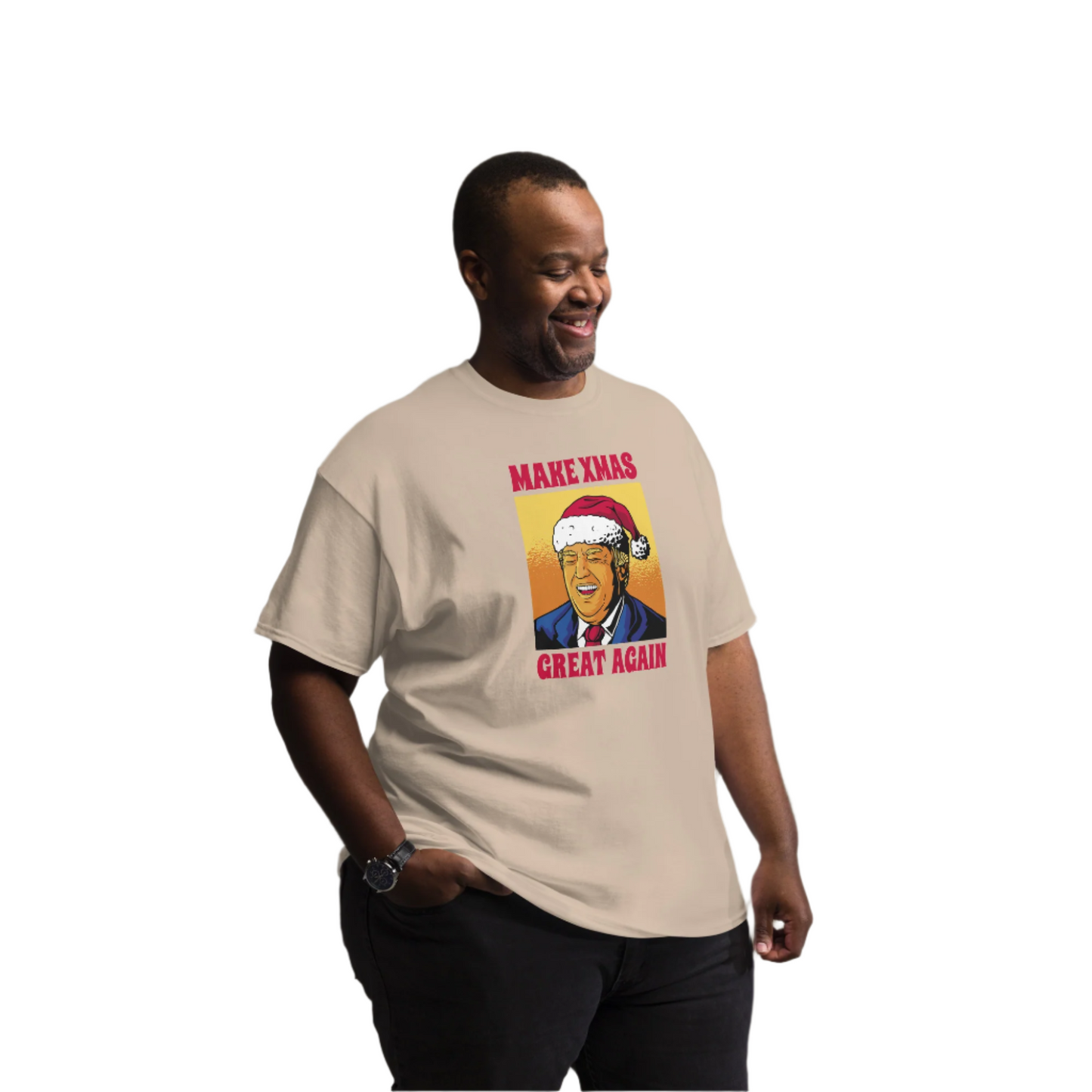 Christmas Trump Santa Claus T-Shirt