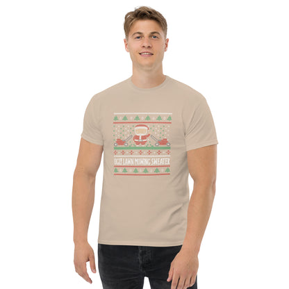 Ugly Lawn Mowing Christmas Sweater