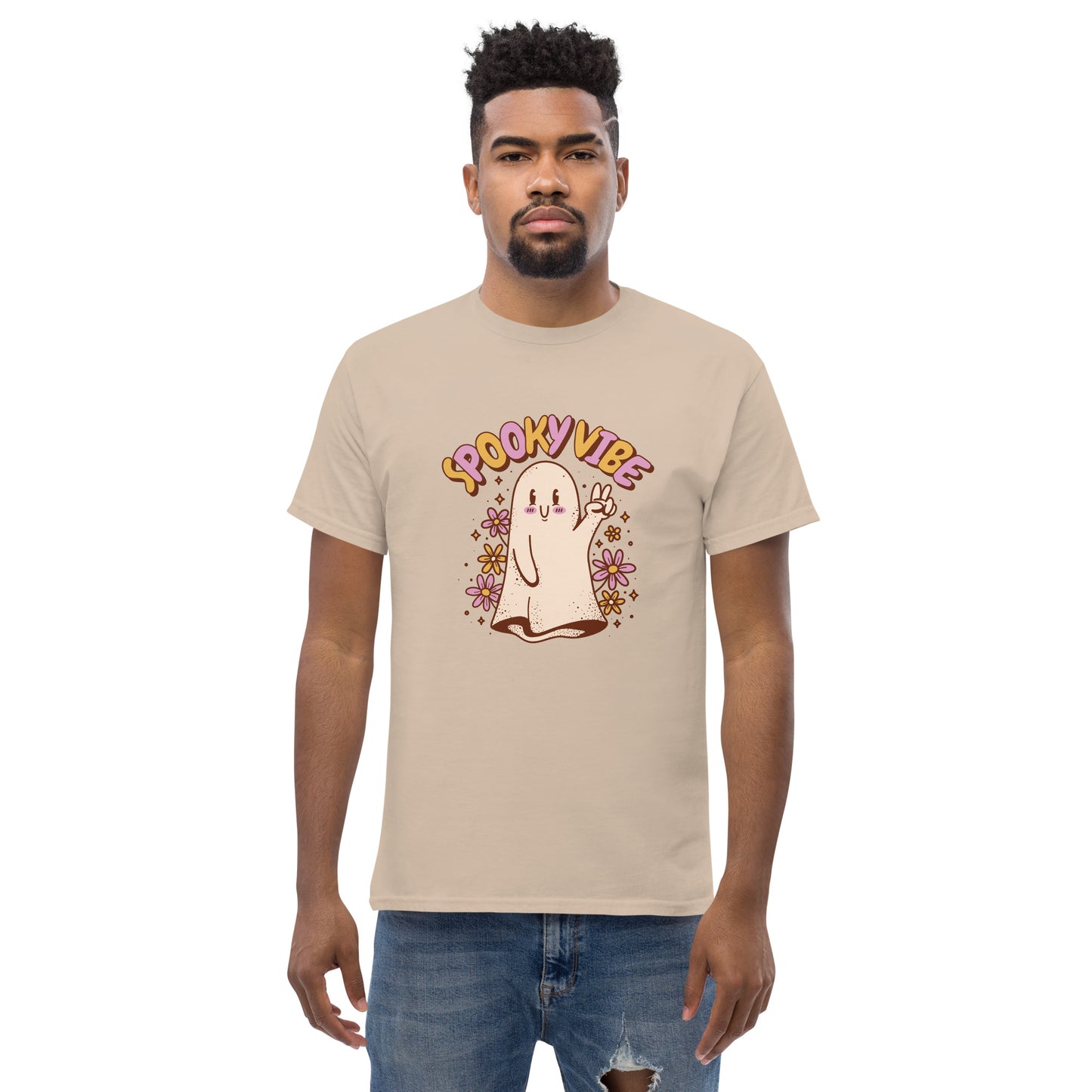 Spooky Vibe Cute Ghost T-Shirt