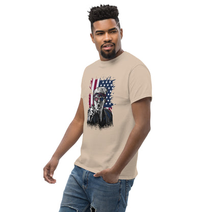 Political Figure And Flag T-Shirt