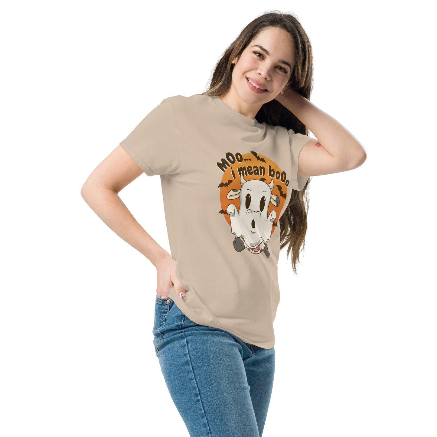 Cute Cow Ghost T-Shirt