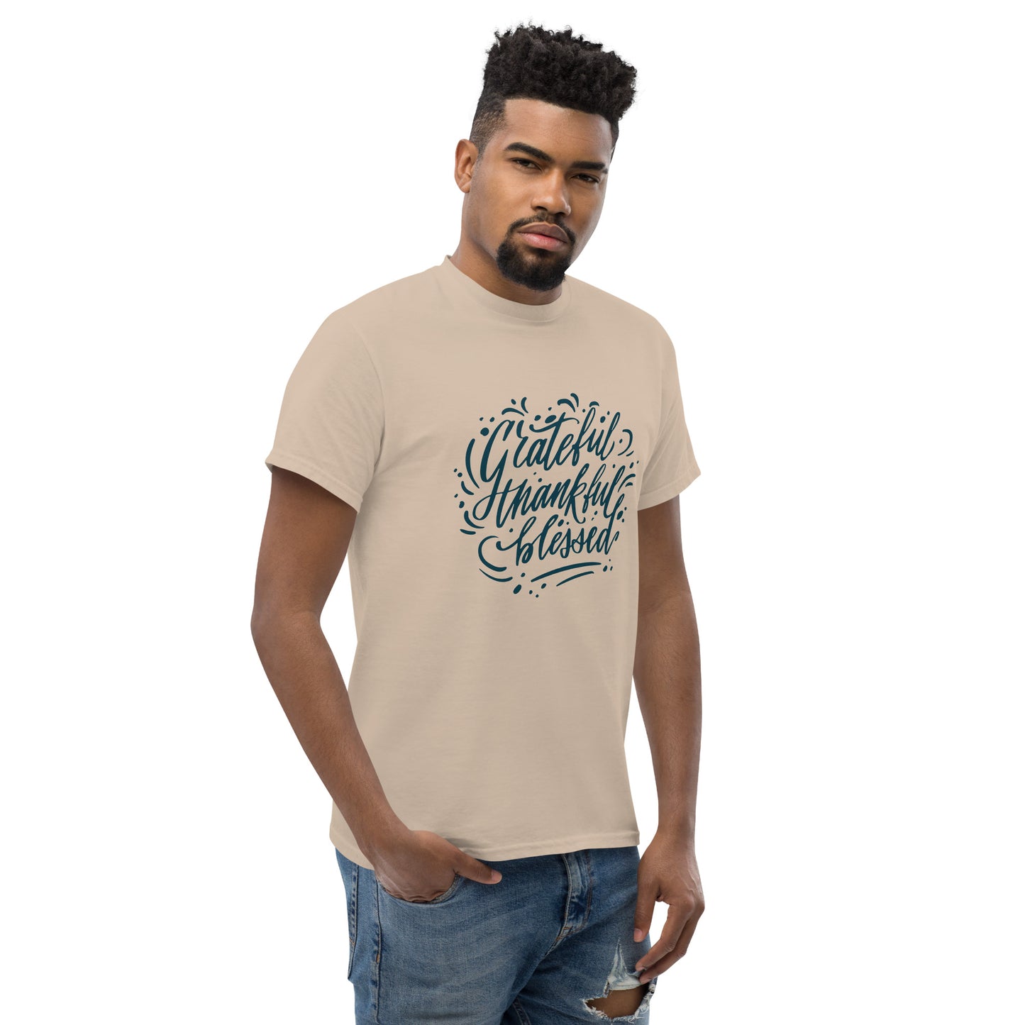 Thankful Lettering T-Shirt