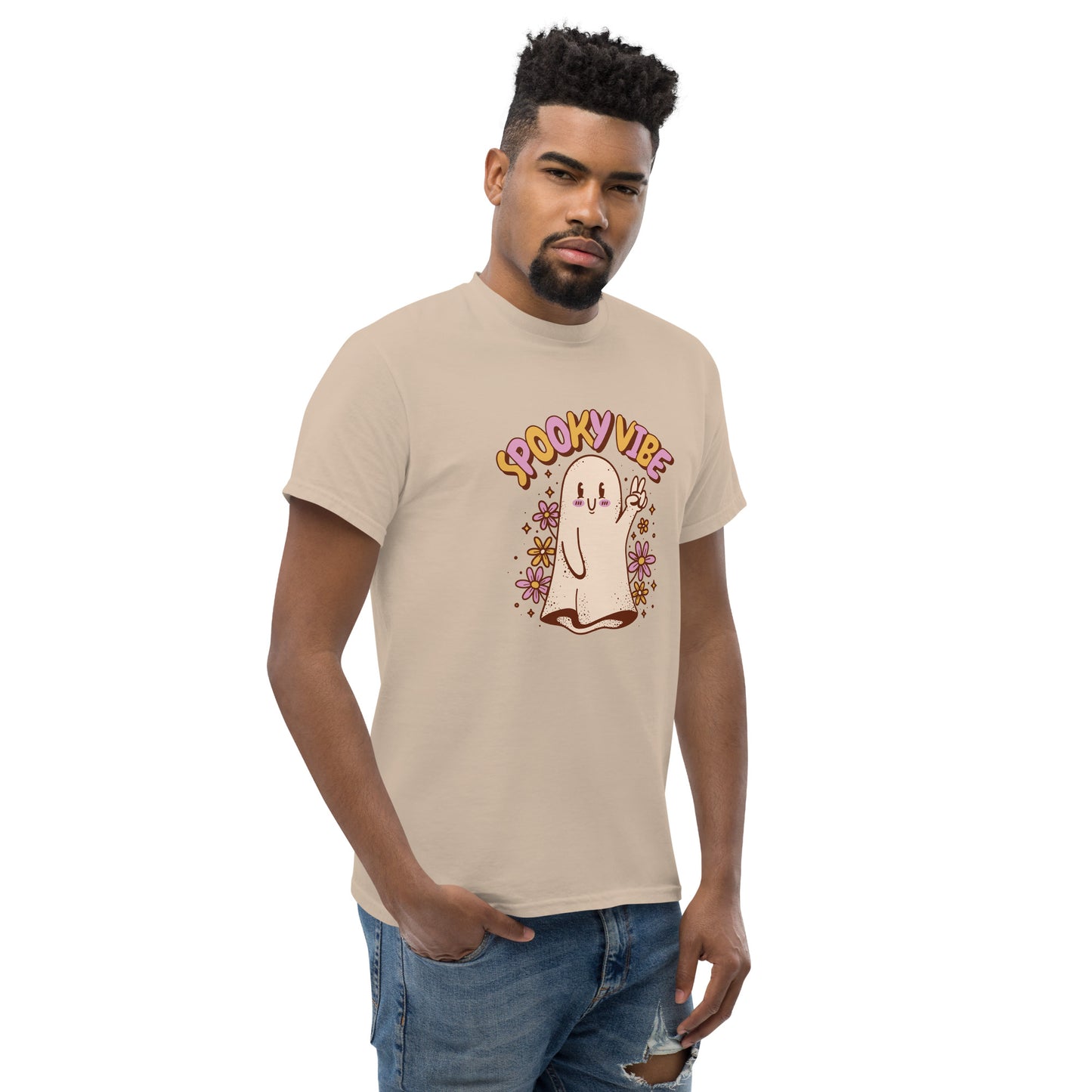 Spooky Vibe Cute Ghost T-Shirt