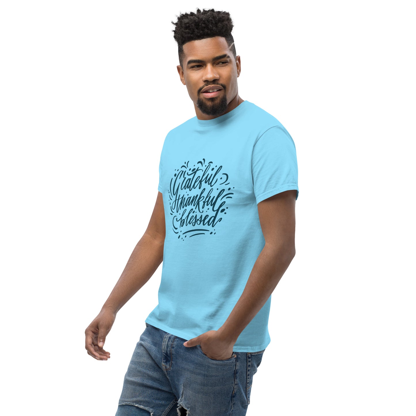 Thankful Lettering T-Shirt