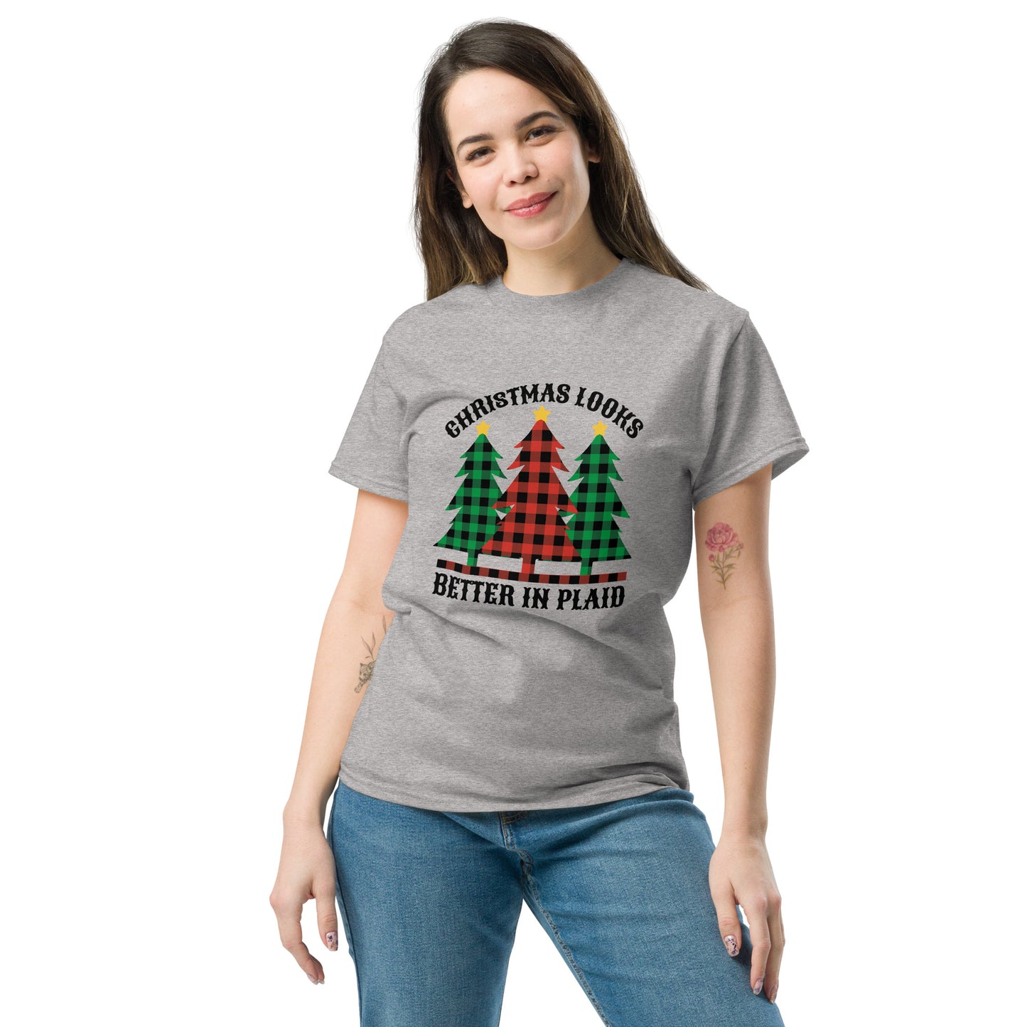 Christmas Plaid  T-Shirt