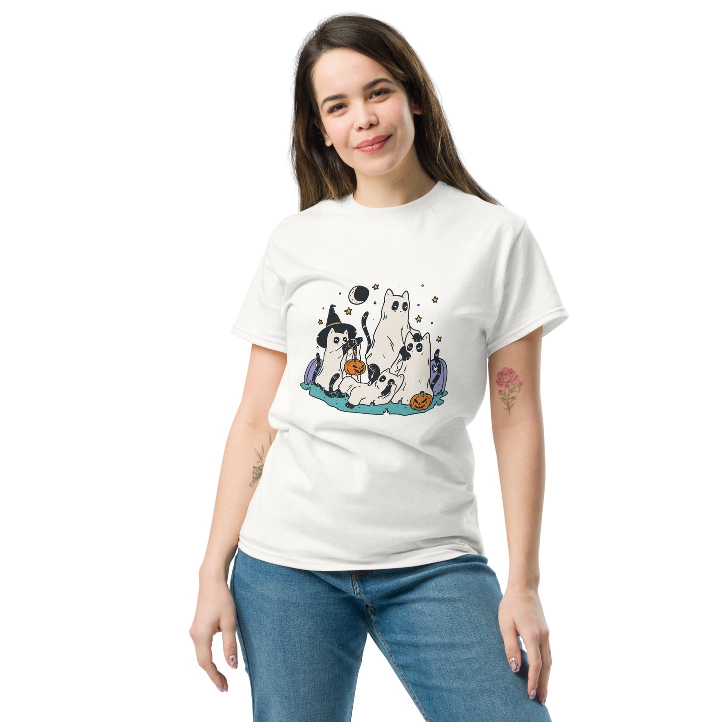 Spooky Phantom Cats T-Shirt