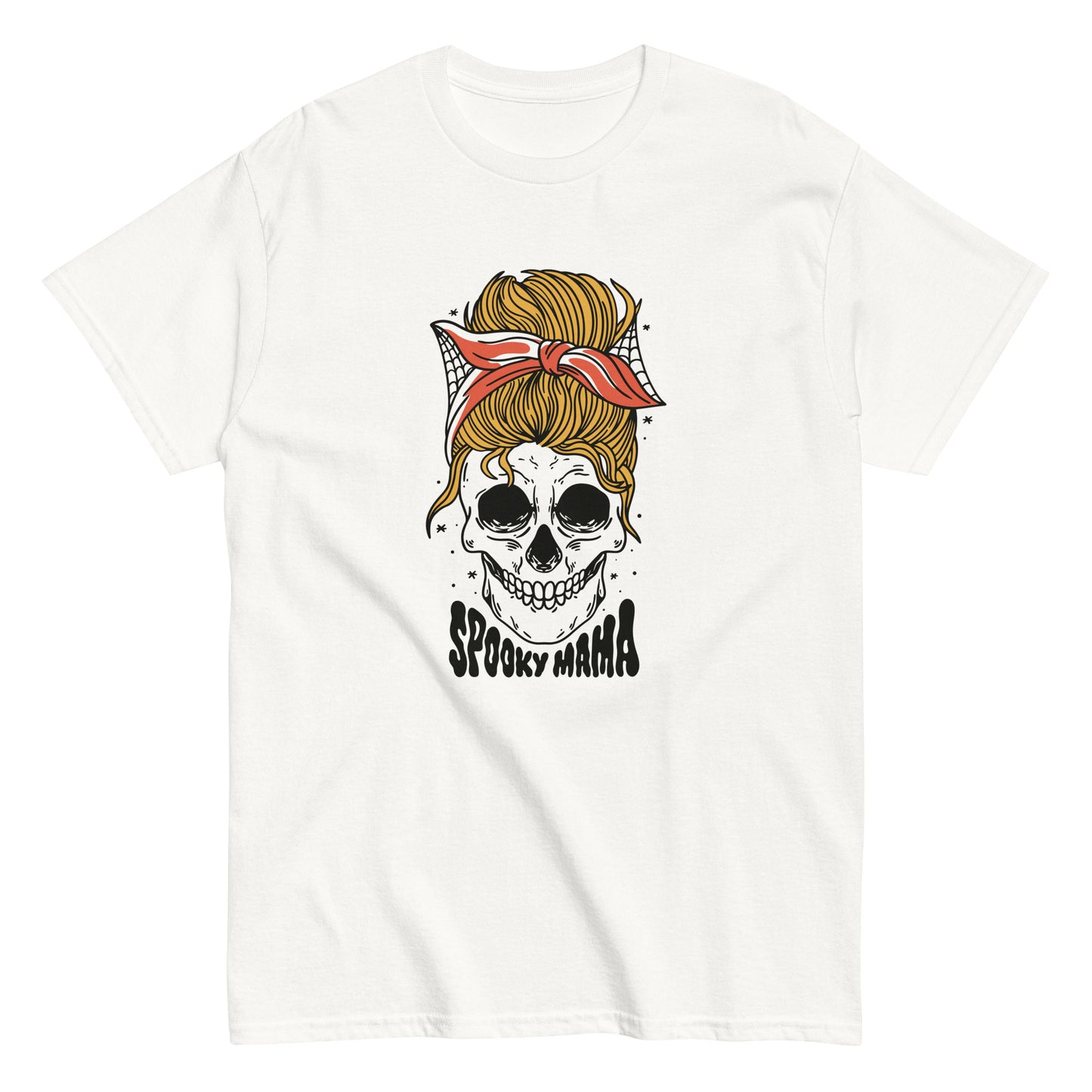 Spooky Mama Skull T-Shirt