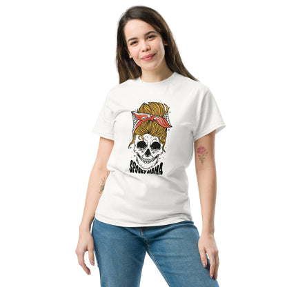 Spooky Mama Skull T-Shirt