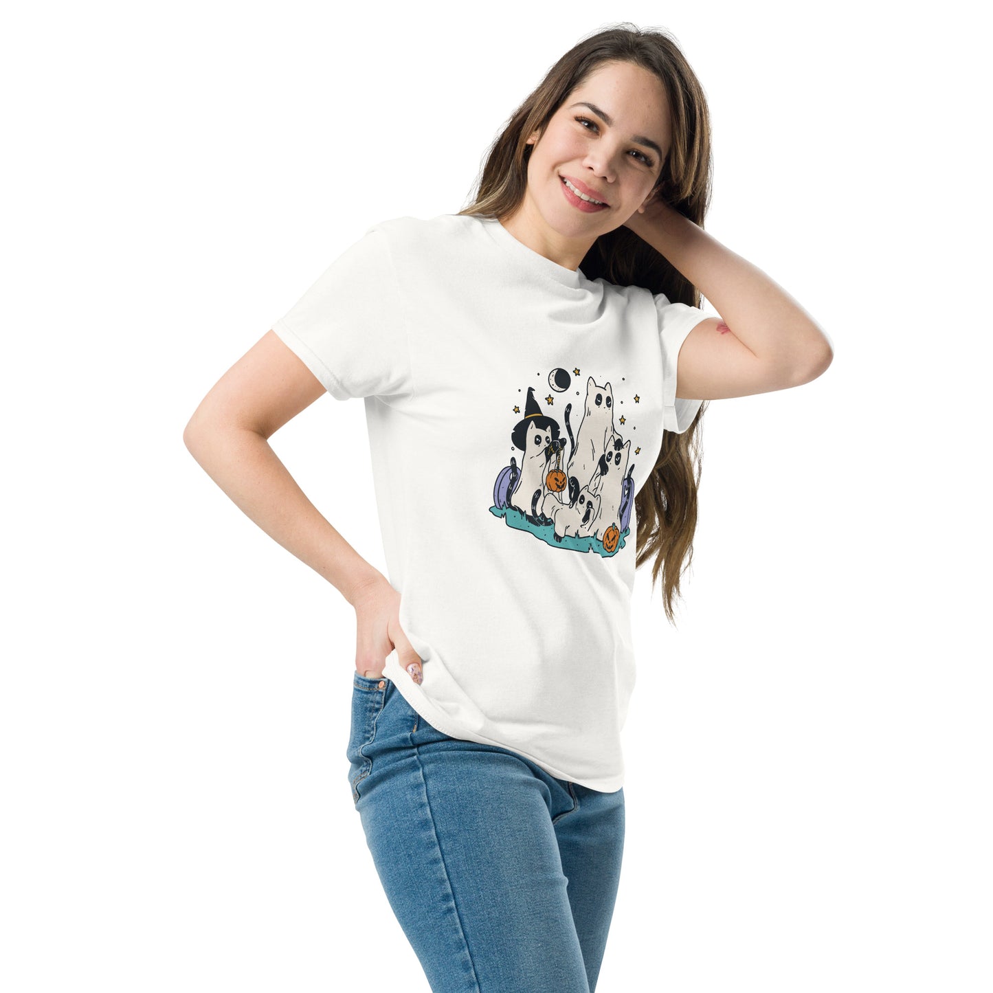 Spooky Phantom Cats T-Shirt