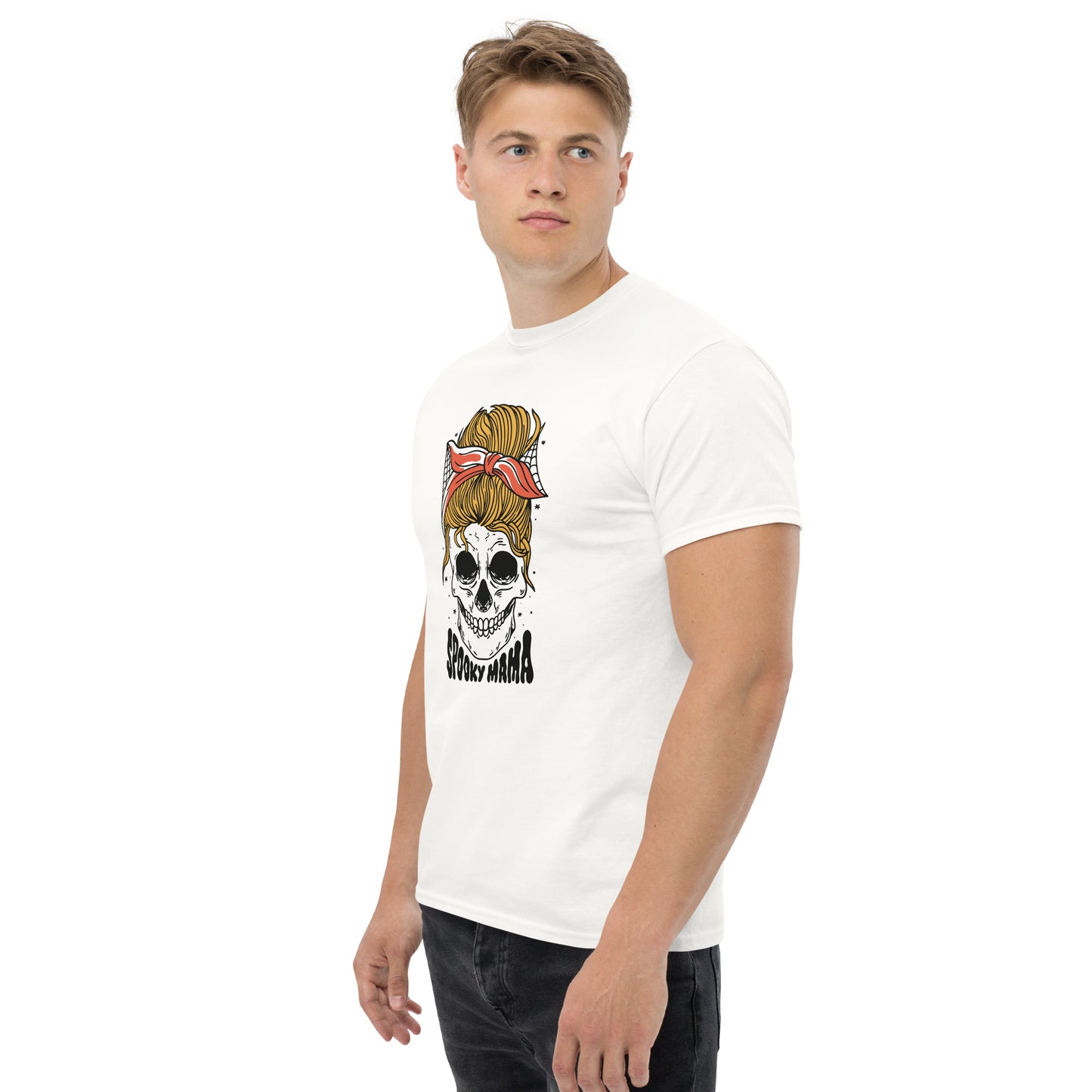 Spooky Mama Skull T-Shirt